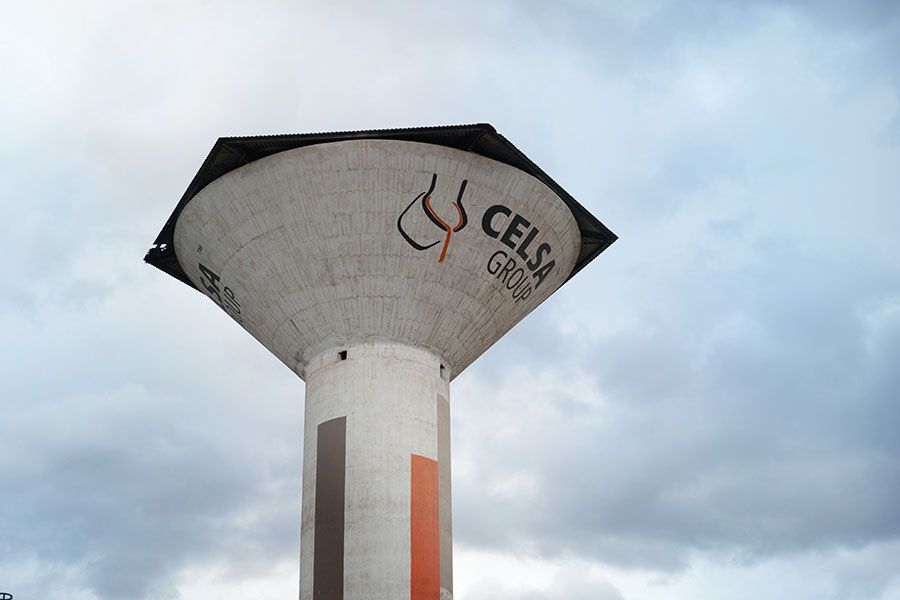 Chimenea instalaciones Celsa Group